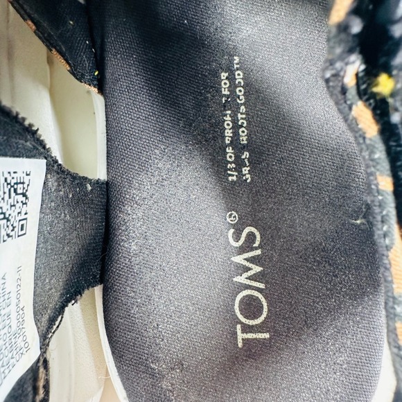 TOMS Leopard Print Platform Sandals Lug Sole Strappy Slides Women's Size 6 - Picture 6 of 9